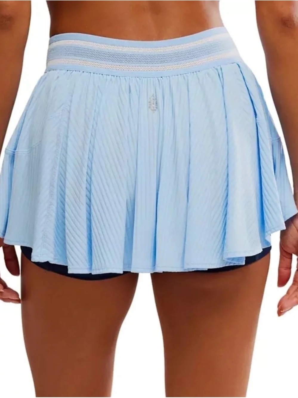 New NWT FP Movement Sultry Skort High Dive Light Blue - Picture 10 of 10